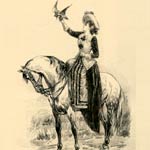 Pendant plusieurs siècles, la fauconnerie fut la chasse par excellence des dames.
