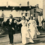 Les rosières, jeunes filles vertueuses de la paroisse