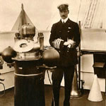 Le roi Christian X de Danemark en croisière à bord du Dannebrog