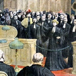 En 1900, prestation de serment de Mme Petit, la première femme avocat.