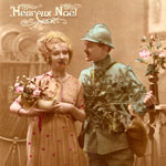 Le rêve du poilu : un Noël avec sa famille.